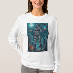 Halloween Snoepje of Zombie Vriendin met Hersenbre T-shirt