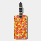 halloween snoepmaïs bagagelabel (Voorkant verticaal)