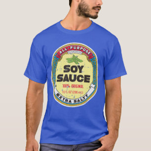 Halloween Sojasaus Grappige Groepsvoedsel Kostuum T-shirt