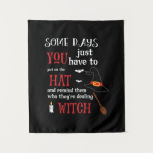 Halloween Sommige Dagen Moet Je Verjaardag Zijn Wandkleed