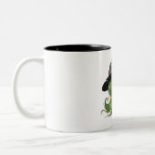 Halloween sorcière armée Mug (Gauche)