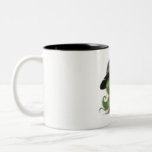 Halloween sorcière armée Mug (Gauche)