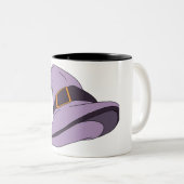 Halloween sorcière Casquette café Mug (Devant droit)