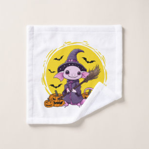 Halloween sorcière mignonne Axolotl