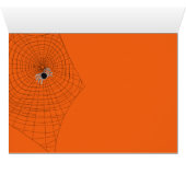 Halloween sorcière sur Broomstick Fun Greeting Car (Intérieur Horizontal (Bas))