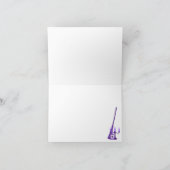 Halloween sorcière violet Baby shower Merci (Intérieur)