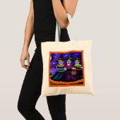 Halloween - Sorcières 2 Sacs fourre-tout (Devant (produit))