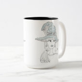 Halloween - Sorcières brasser le café Mug 2023 (Devant droit)