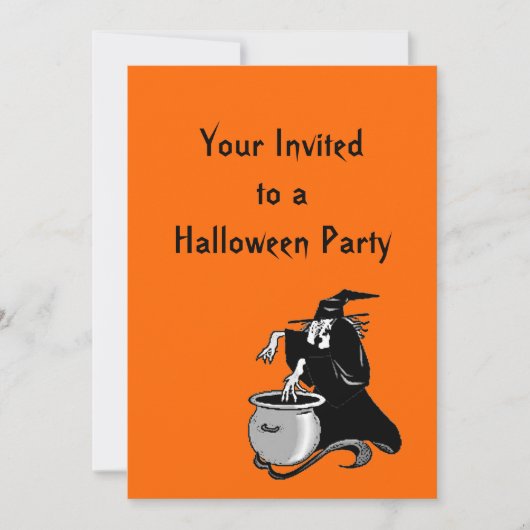 Halloween sorcières Brew Party Invitation (Devant)