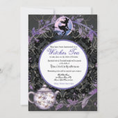 Halloween sorcières Tea Party Invitation (Devant)