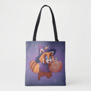 Halloween Space Panda Draagtas