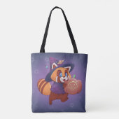 Halloween Space Panda Draagtas (Achterkant)