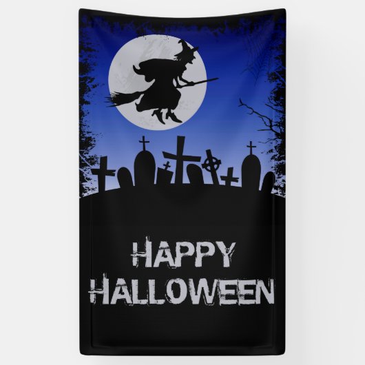 Halloween Spandoek (Verticaal)