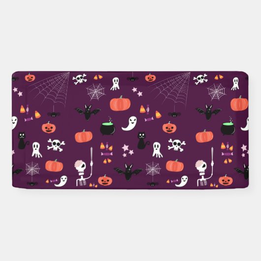 Halloween Spandoek (Horizontaal)