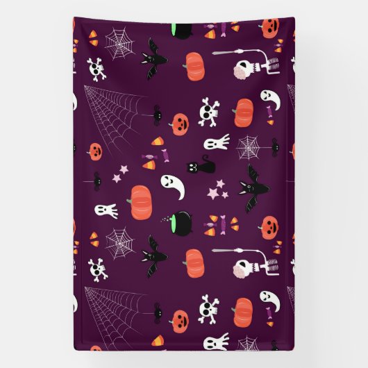 Halloween Spandoek (Verticaal)