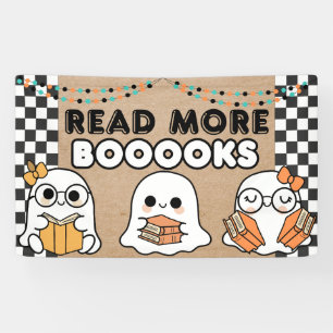 Halloween-spandoek schoolbibliotheek klaslokaal sp spandoek