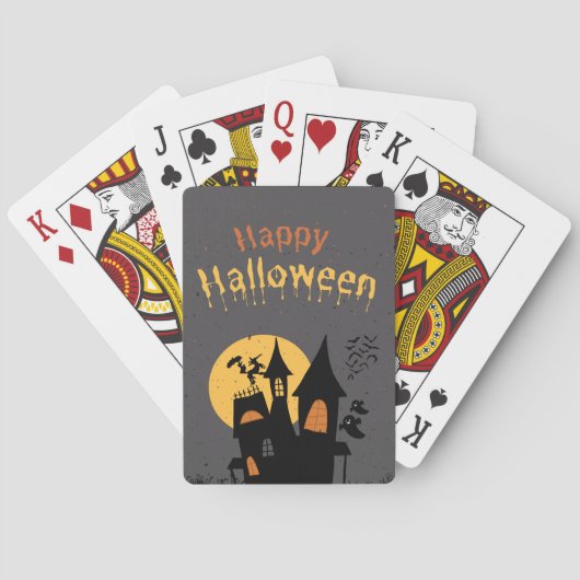 Halloween Speelkaart Pokerkaarten (Achterkant)