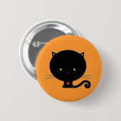 Halloween Speldje Kawaii Kat (Voorkant /achterkant)
