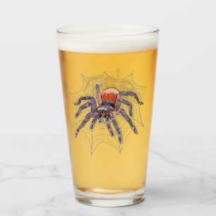 Halloween Spider Creepy Fun Glas