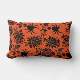 Halloween Spider Damask Pillow Kussen