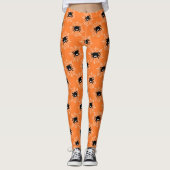 Halloween Spider Leggings Motifs (Devant)