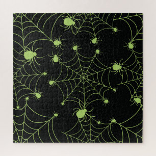 Halloween Spider Net Creatief Patroon Legpuzzel
