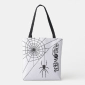 Halloween Spider noir et blanc sac (Dos)