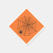 Halloween Spider op internet Servet (Hoek)