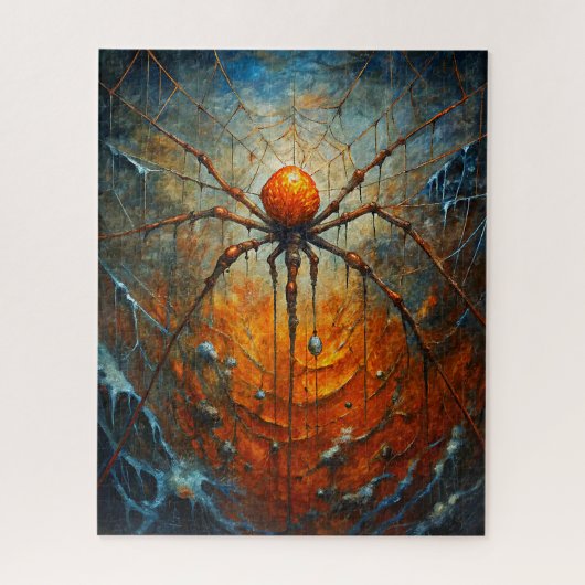 Halloween Spider Puzzel (Verticaal)