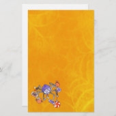 Halloween Spider Stationery Briefpapier (Voorkant / Achterkant)