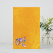 Halloween Spider Stationery Briefpapier (Staand voorkant)