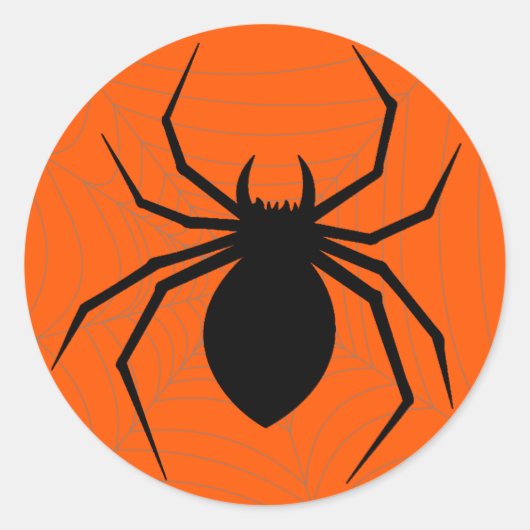 Halloween Spider Sticker (Voorkant)