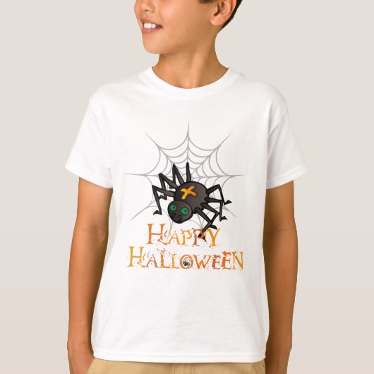 Halloween Spider T-shirt (Voorkant)