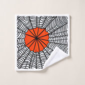 Halloween Spider Web (Gant de toilette)