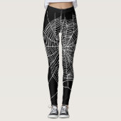 Halloween Spider Web Leggings (Devant)