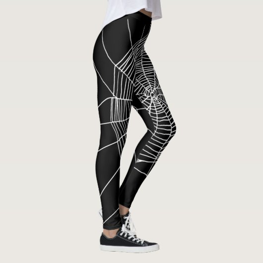 Halloween Spider Web Leggings (Droite)