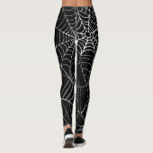 Halloween Spider Web Pattern Costume Leggings (Achterkant)