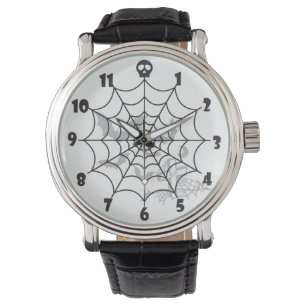 Halloween Spider Web RIP TR Horloge