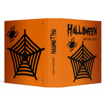 Halloween Spider & Web Scrapbook of Photo Album