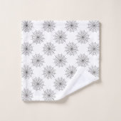 Halloween, Spider Web, Tricoter Ou Traiter, Boo (Gant de toilette)