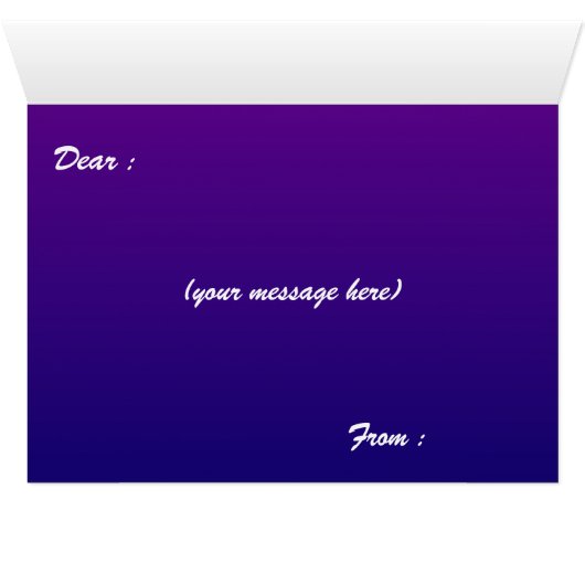 Halloween Spider Web Wenskaart (Binenzijde Horizontaal (Onderkant))