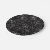 Halloween Spider Webpatroon | Papieren Bordje (Gekanteld)