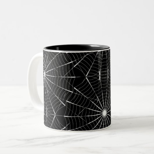 Halloween Spider Webs Coffee Mug (Devant gauche)