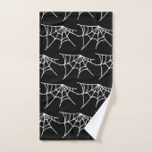 Halloween Spider Webs Motif Cobweb Éffrayant (Serviette à main)