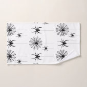 Halloween Spider Webs Motif Cobweb Éffrayant (Serviette à main)