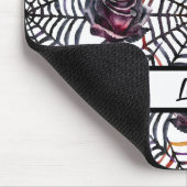 HALLOWEEN SPIDER WEBS & ZWARTE ROZEN MUISMAT (Hoek)