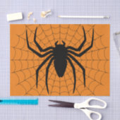 Halloween Spider-weefselpapier Tissuepapier (Craft)
