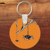 Halloween Spiders Cartoon Sleutelhanger (Voorkant)