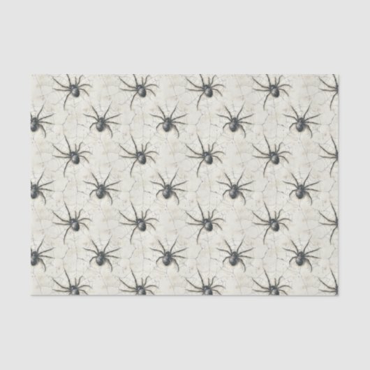 Halloween Spiders Decoupage Tissuepapier (Voorkant)