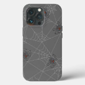 Halloween spiders web and pumpkins Case-Mate iPhone case (Achterkant)